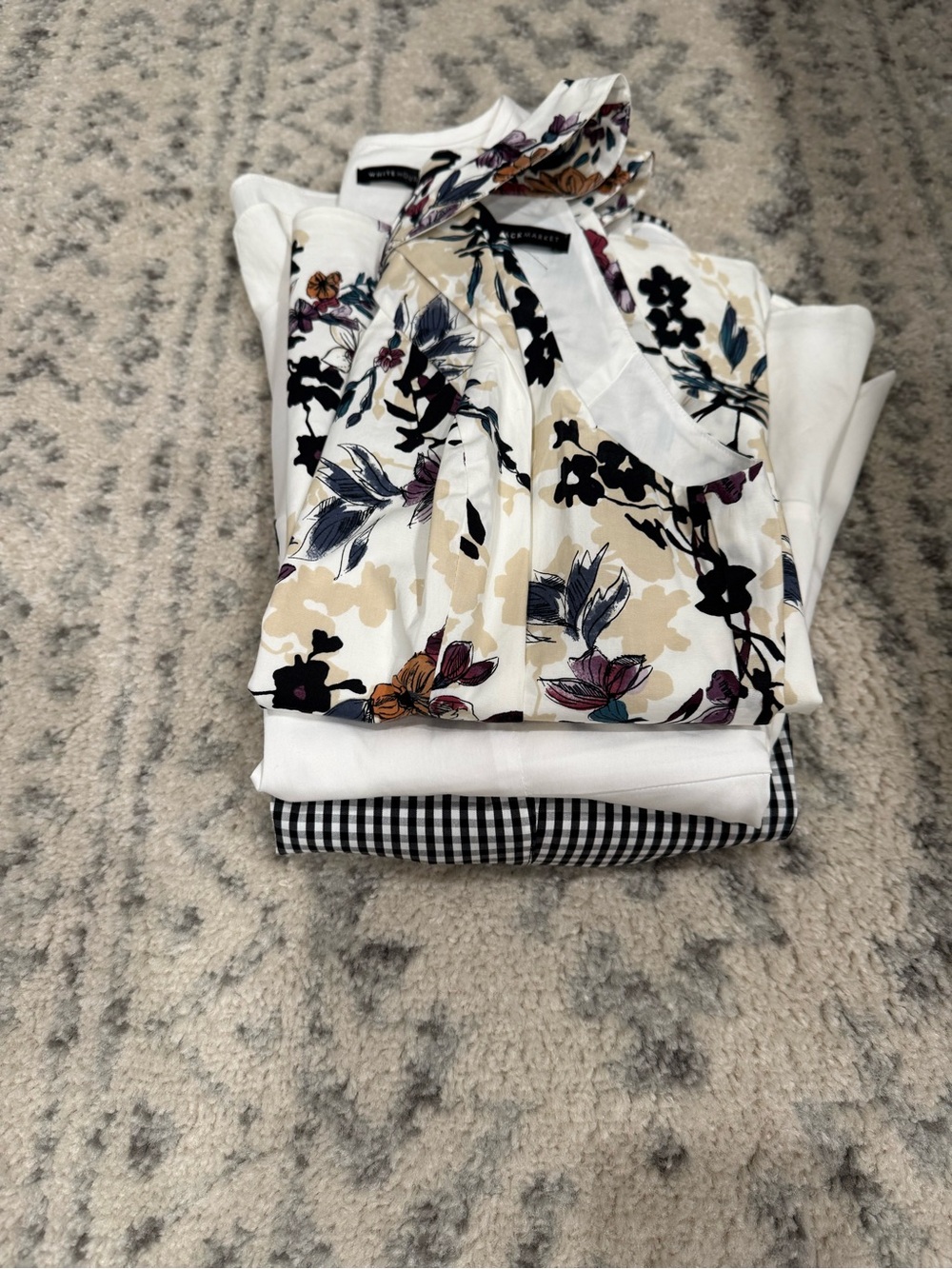 Bundle of 3 Women’s White House Black Market
Sleeveless Blouses Size 2